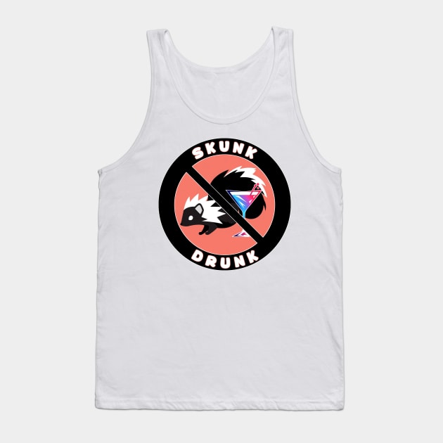 Skunk Drunk Tank Top by Underground Cargo